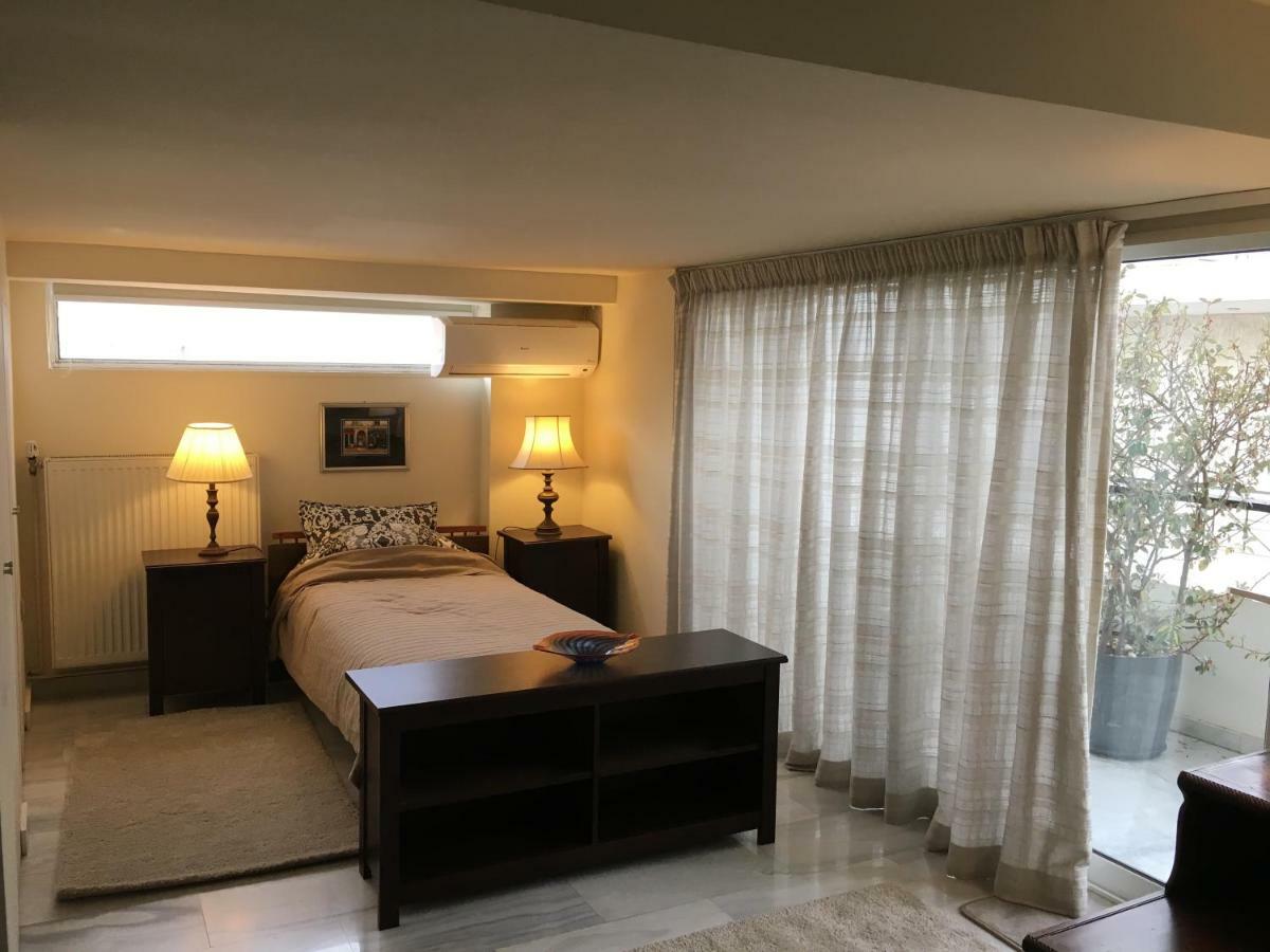 Athens Lycabettus Hill Penthouse, Private Roof Garden & Pool Apartment Luaran gambar